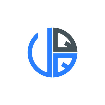 VQQ logo VQQ icon VQQ vector VQQ monogram VQQ letter VQQ minimalist VQQ triangle VQQ hexagon Circle Unique modern flat abstract logo design 