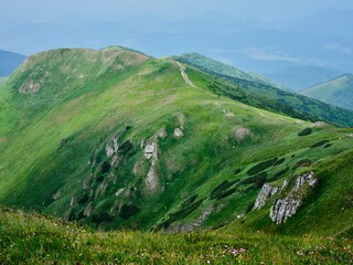 Fototapeta na wymiar Bublen mountain in Mala Fatra, Slovakia