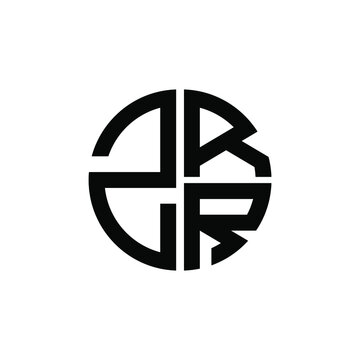 ZRR logo ZRR icon ZRR vector ZRR monogram ZRR letter ZRR minimalist ZRR triangle ZRR hexagon Circle Unique modern flat abstract logo design 