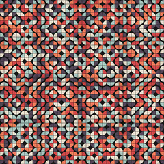 Abstract Geometric Pattern generative computational art illustration