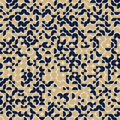 Abstract Geometric Pattern generative computational art illustration