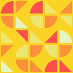 Obraz premium Abstract Geometric Pattern generative computational art illustration