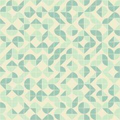 Abstract Geometric Pattern generative computational art illustration