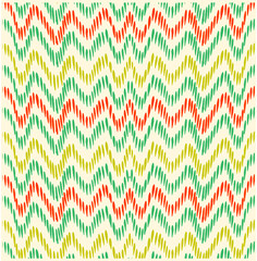 Multicoloured ethnic style wave pattern perfect for home decor, fashion, wallpaper