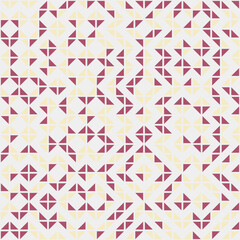 Abstract Geometric Pattern generative computational art illustration