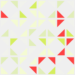 Abstract Geometric Pattern generative computational art illustration