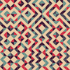Abstract Geometric Pattern generative computational art illustration