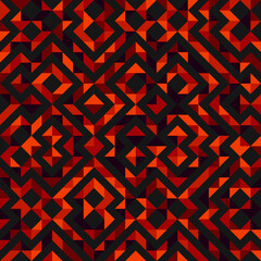 Abstract Geometric Pattern generative computational art illustration