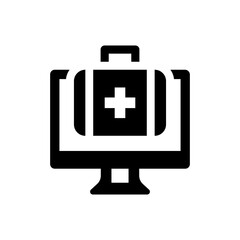 Computer repair icon. Vector EPS file.