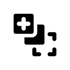 Obraz premium Copy layers icon. Vector EPS file.