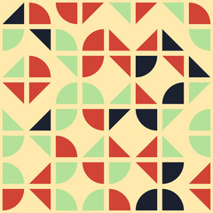 Abstract Geometric Pattern generative computational art illustration