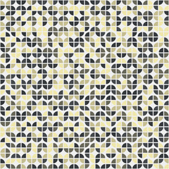 Abstract Geometric Pattern generative computational art illustration