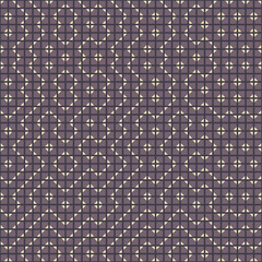 Abstract Geometric Pattern generative computational art illustration