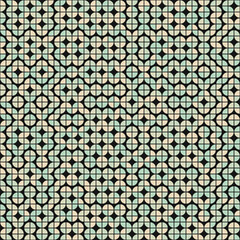 Abstract Geometric Pattern generative computational art illustration