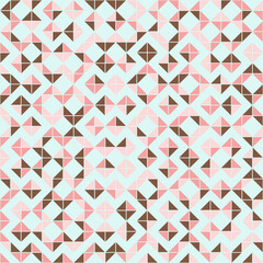 Abstract Geometric Pattern generative computational art illustration