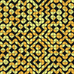Abstract Geometric Pattern generative computational art illustration