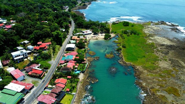 Playa de puerto Lim&oacute;n Costa Rica
