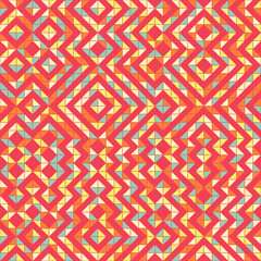 Abstract Geometric Pattern generative computational art illustration