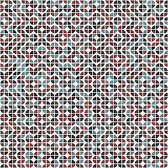 Abstract Geometric Pattern generative computational art illustration