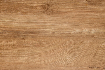 Wooden table top with deep veins of light French oak. Vector wooden background.