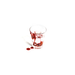 Sangue in bicchiere