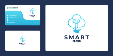 logo Cloud Logo, creative logo