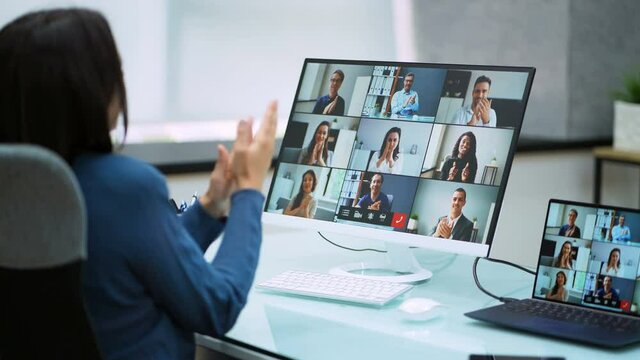 Online Virtual Video Conference Training Meeting