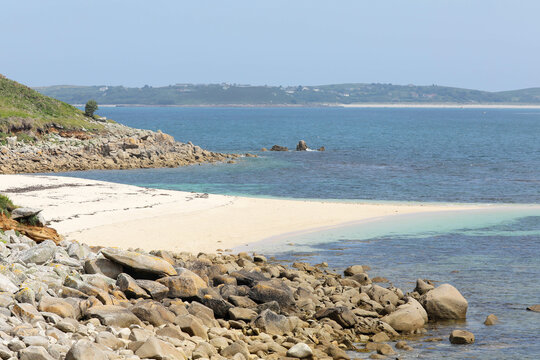 The unspoilt beaches of St Marys, Isles of Scilly