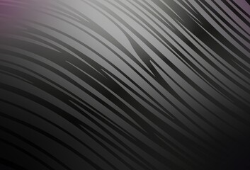 Dark Gray vector backdrop with bent lines.