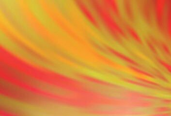 Light Orange vector colorful blur background.