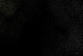 Dark Gray vector background with straight lines.