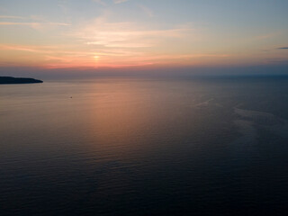 Obraz premium sunset over the sea