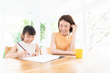 親子　勉強