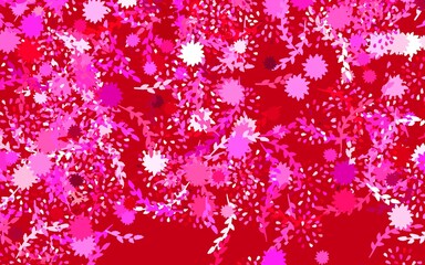 Light Purple, Pink vector elegant wallpaper with flowers, roses.