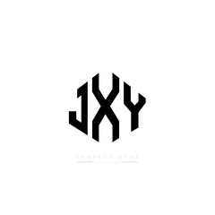 JXY letter logo design with polygon shape. JXY polygon logo monogram. JXY cube logo design. JXY hexagon vector logo template white and black colors. JXY monogram, JXY business and real estate logo. 