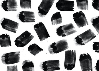 Organic grunge pattern. Abstract background with watercolor brush strokes. Hand drawn texture. Modern graphic design.