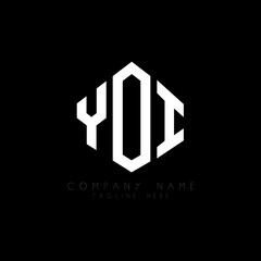 YOT letter logo design with polygon shape. YOT polygon logo monogram. YOT cube logo design. YOT hexagon vector logo template white and black colors. YOT monogram, YOT business and real estate logo. 