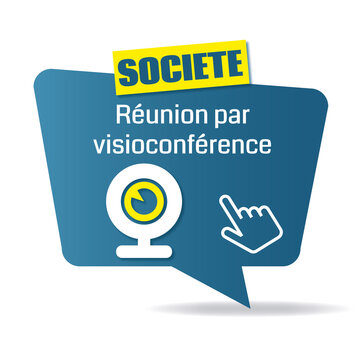 Logo r&eacute;union par visioconf&eacute;rence.