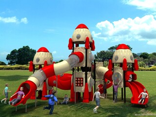 NAVE ESPACIAL, JUEGOS PARA NIÑOS - RENDER © Gabo