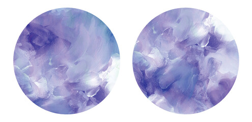 Abstract blue watercolor background hand drawn illustration