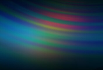 Fototapeta premium Dark Blue, Yellow vector glossy abstract layout.