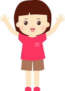 1 050 件の最適な 手を上げるポーズ 画像 ストック写真 ベクター Adobe Stock