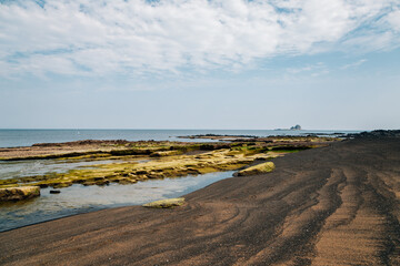 Jeju Olle Trail course 10 beach in Jeju Island, Korea
