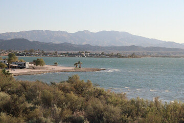 lake in the mountains