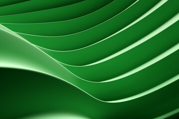 3d Illustration  rows of neon  textile line  . Patter on a green  background, pattern. Geometric background, weave pattern.