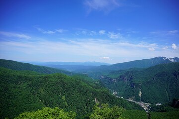 Fototapeta na wymiar 大雪山国立公園からの眺め