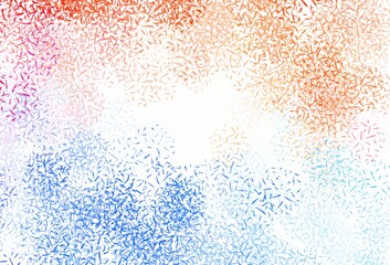 Light Pink vector pattern with sharp lines.