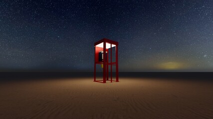 phone booth