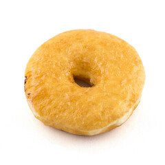 Close donut isolated on white