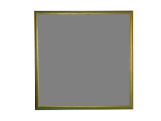 Blank Gold Picture Frame